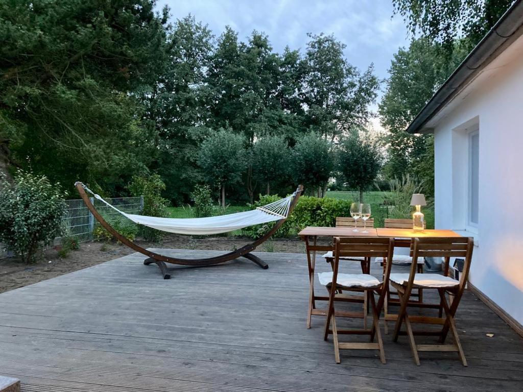 Moderner Bungalow Im Seebad Bansin, 200 Meter Zum Strand Heringsdorf (Usedom) Exterior foto