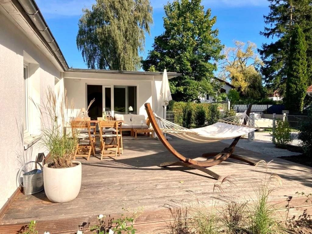 Moderner Bungalow Im Seebad Bansin, 200 Meter Zum Strand Heringsdorf (Usedom) Exterior foto