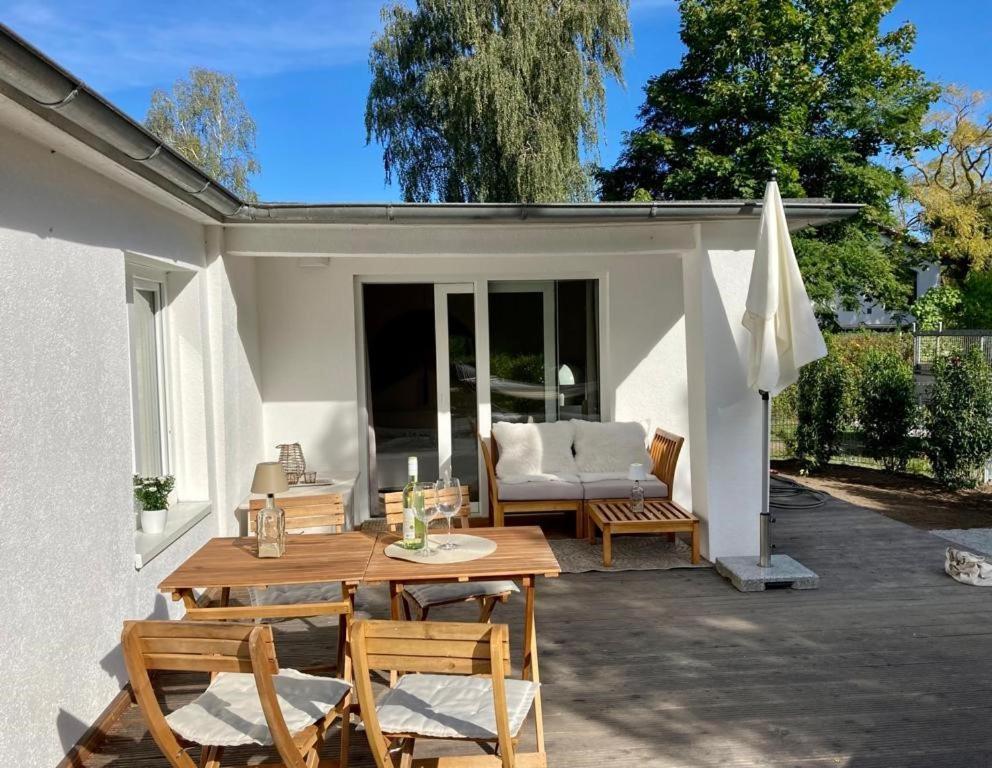 Moderner Bungalow Im Seebad Bansin, 200 Meter Zum Strand Heringsdorf (Usedom) Exterior foto